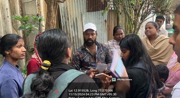 Legal Awareness Camp at a Slum near Banashankari