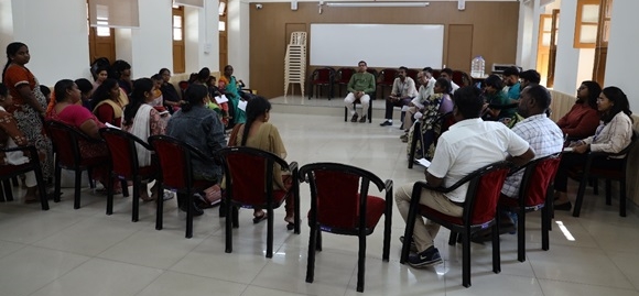 MEETING CONDUCTED BY LEGAL AID COMMITTEE to ascertain the educational needs of the children of undertrial prisoners IN COLLABORATION WITH APFJ (ASSOCIATION OF PRISONERS’ FAMILIES FOR JUSTICE)